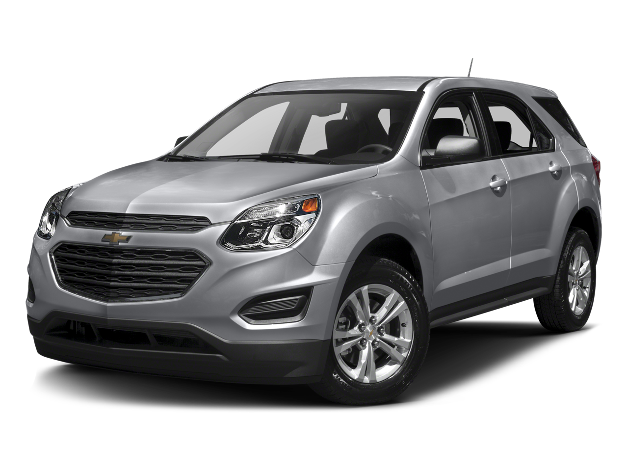 2017 Chevrolet Equinox LS in Nightfall Gray Metallic — front three-quarter view