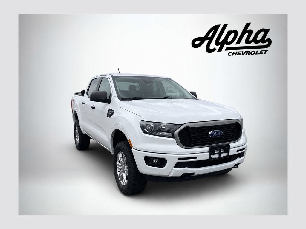 2022 Ford Ranger XL in White — front three-quarter view