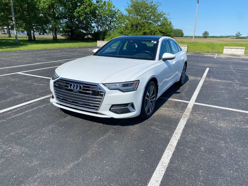 2023 Audi A6 Sedan — rear three-quarter view