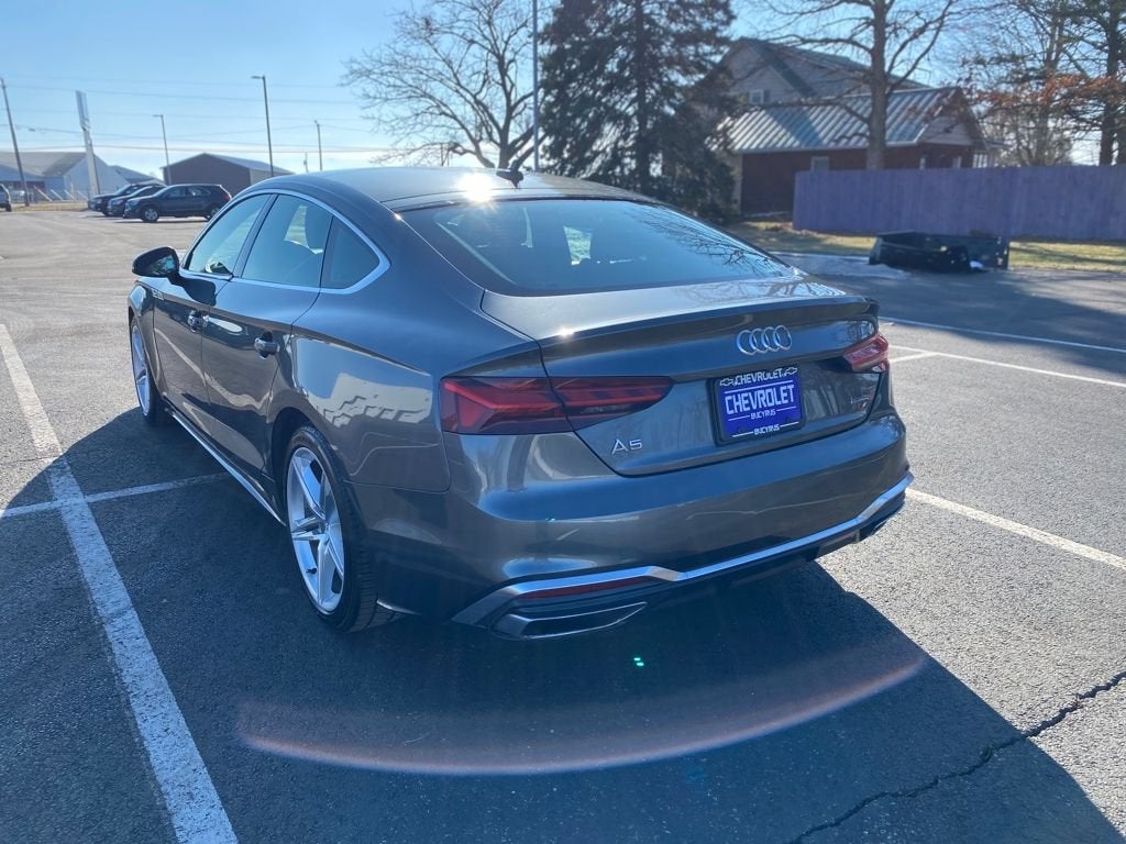 2021 Audi A5 Sportback — detail view